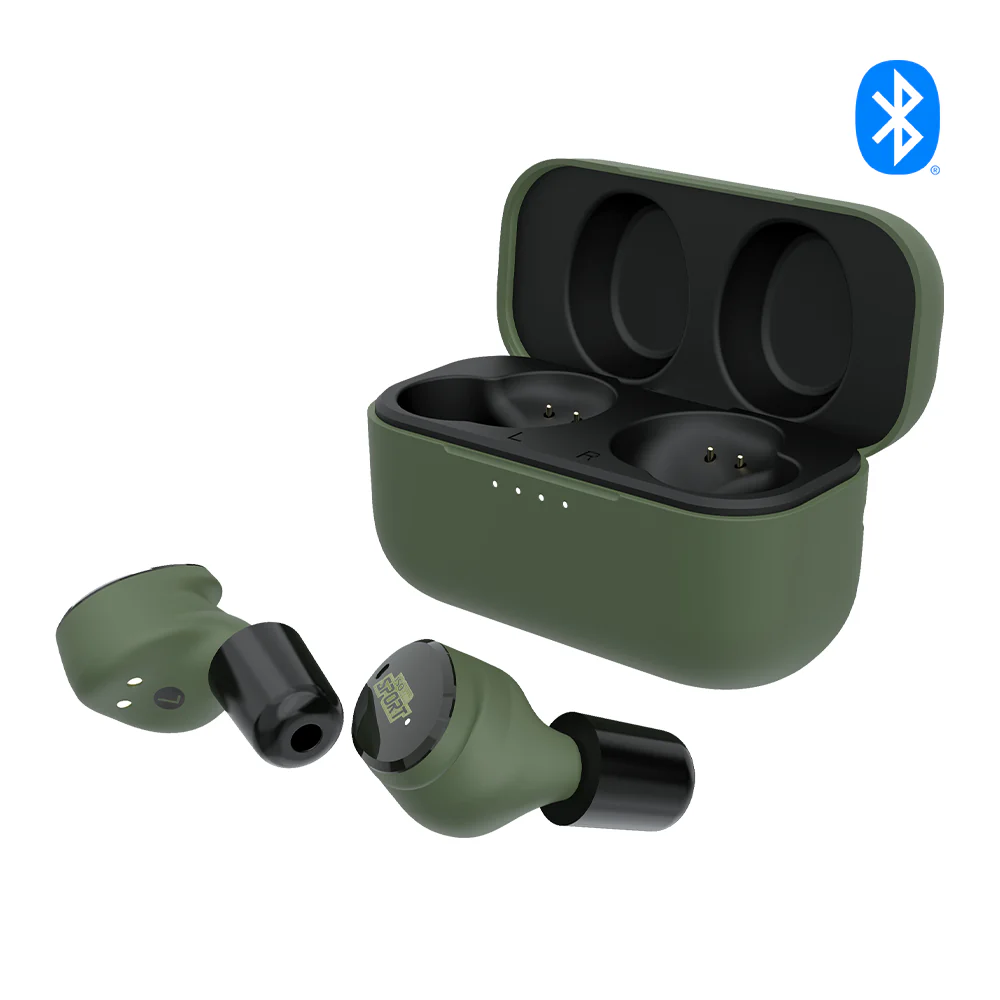 אוזניות מגן אלחוטיות עם טכנולוגיית | Tactical Sound Control | CALIBER BT