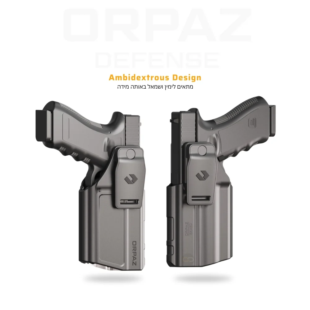 נרתיק פנימי תואם לאקדח עם פנס – Orpaz EVOX | Compact Light-Bearing IWB Holster - Image 5