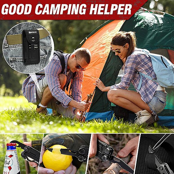 אולר רב תכליתי Nitecore Bibury BlackOps | כלי עבודה Multi-tool - Image 5
