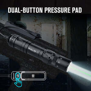 Olight Odin GL Mini – פנס טקטי עם לייזר ירוק 1000 לומן למסילת פיקטיני - Image 5