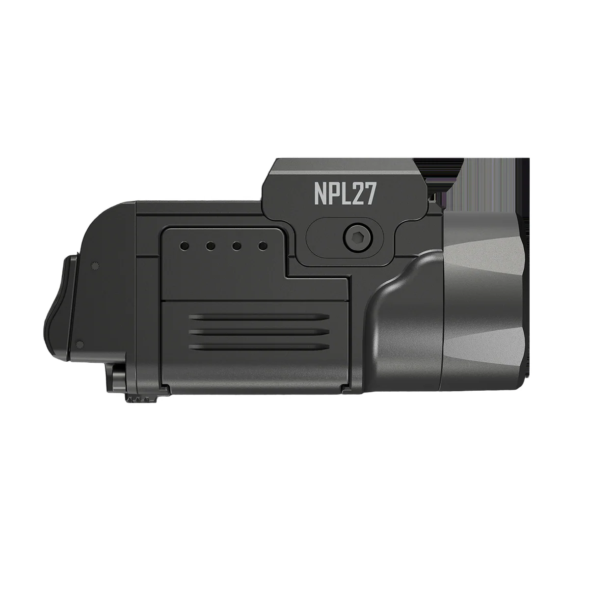 פנס לאקדח Nitecore NPL27 – 650 לומן, חיבור למסילת פיקטיני - Image 4