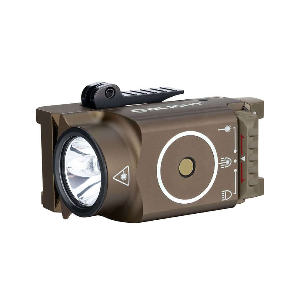 פנס טקטי עם ציין לייזר ירוק BALDR MINI - Image 11