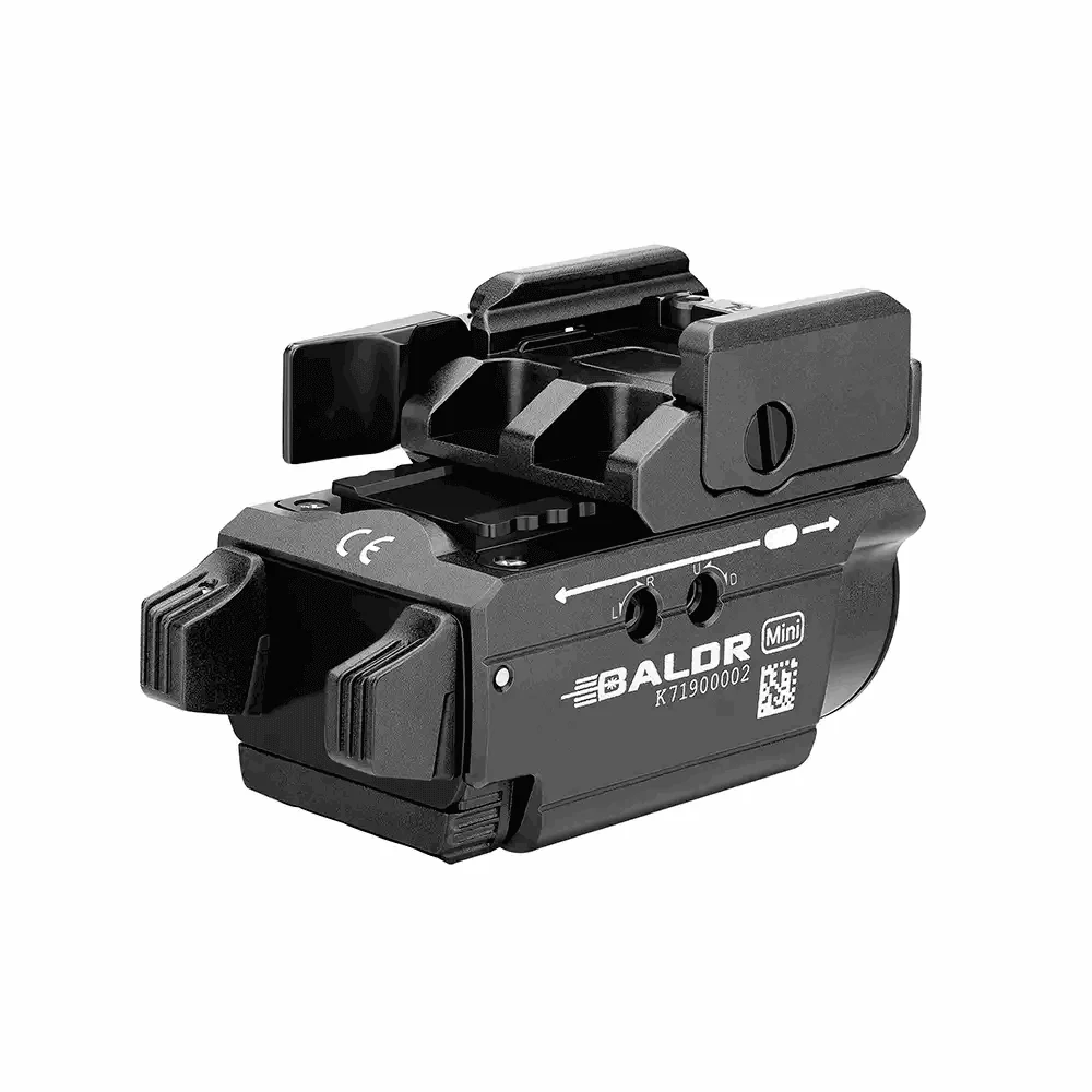 פנס טקטי עם ציין לייזר ירוק BALDR MINI - Image 22
