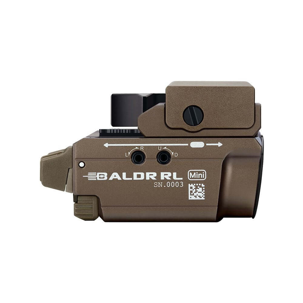 פנס טקטי עם ציין לייזר ירוק BALDR MINI - Image 4
