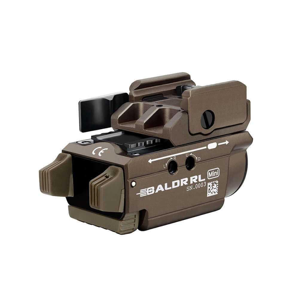 פנס טקטי עם ציין לייזר ירוק BALDR MINI - Image 5