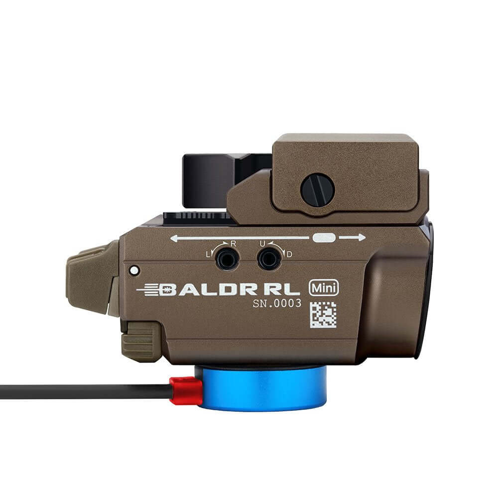 פנס טקטי עם ציין לייזר ירוק BALDR MINI - Image 6