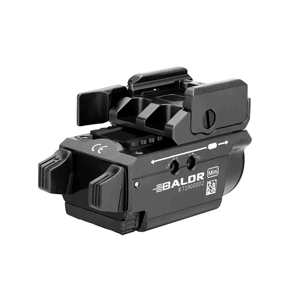 פנס טקטי עם ציין אדום BALDR MINI RL שחור - Image 5