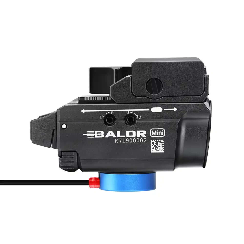 פנס טקטי עם ציין אדום BALDR MINI RL שחור - Image 9