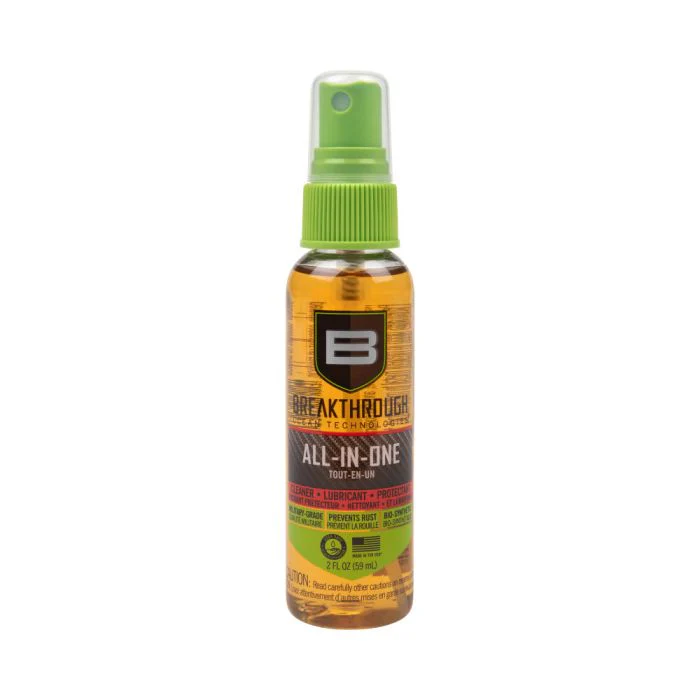 שמן ונוזל ניקוי לאקדח הכל באחד – Breakthrough Clean Battle Born CLP 60ml