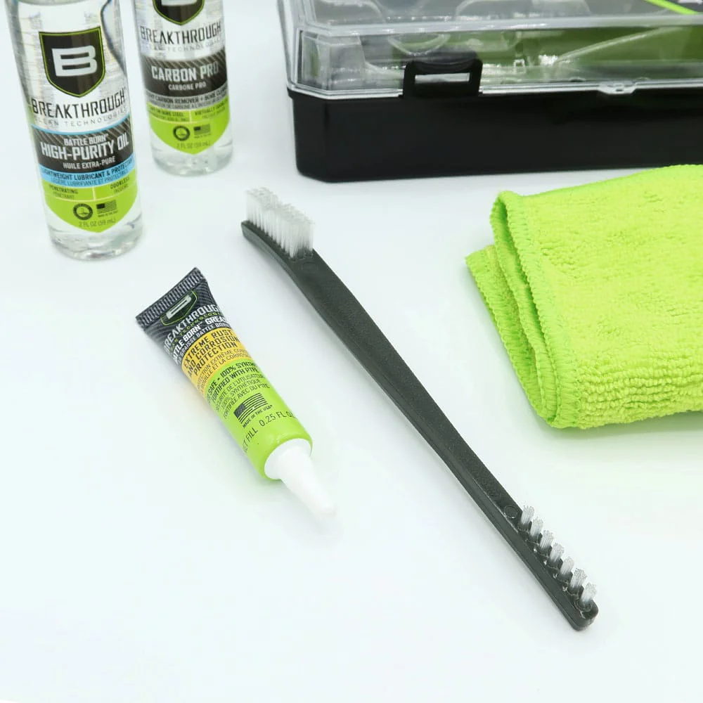 ערכת תחזוקה וניקוי נשק – Breakthrough Maintenance Kit (שמן, גריז ומסיר פיח) - Image 2