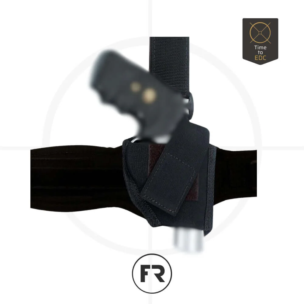 נרתיק קרסול לאקדח קורדורה | FrontLine | Elastic Ankle Holster - Image 2