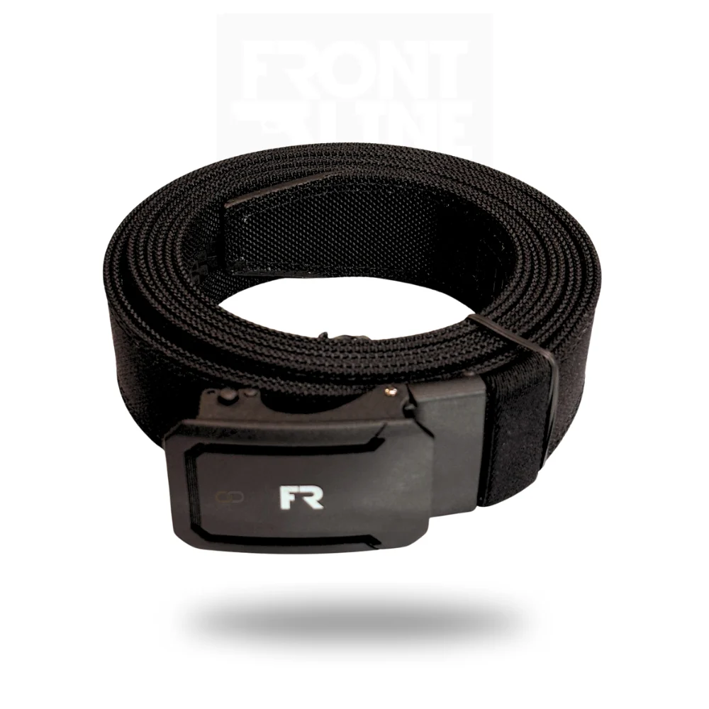 חגורת ראצ'ט FRONTLINE Classic Deluxe – חגורת קורדורה קשיחה עד 150 ס"מ - Image 3