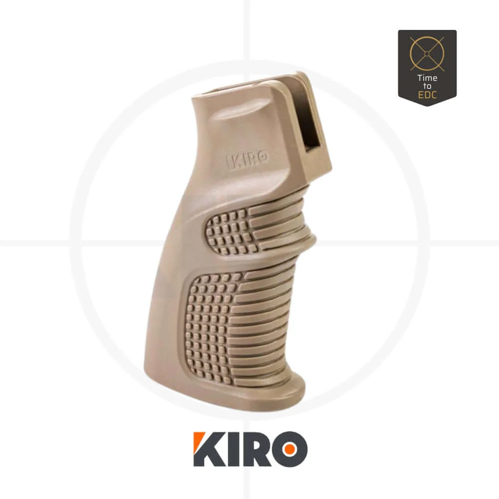 ידית אחיזה גומי לנשק ארוך | KIRO ERGONOMIC EBG15 | מדברי