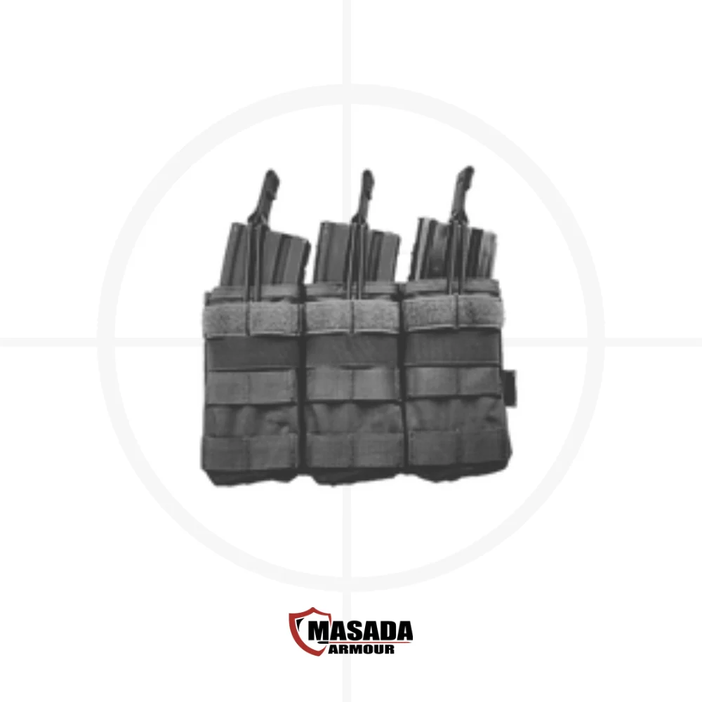 פאוץ' קנגורו משולש למחסניות 5.56 | Triple 5.56 Mag Pouch - Image 3