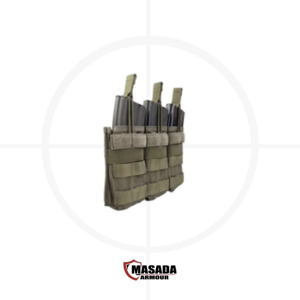 פאוץ' קנגורו משולש למחסניות 5.56 | Triple 5.56 Mag Pouch - Image 4