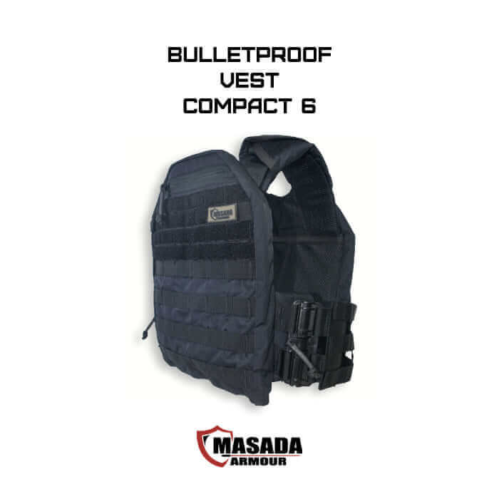 אפוד טקטי Masada Armour Compact 6 מנשא פלטות מיגון - ציוד מיגון מקצועי - Image 2