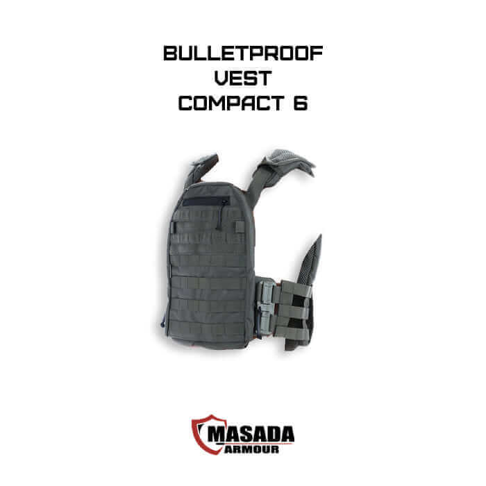 אפוד טקטי Masada Armour Compact 6 מנשא פלטות מיגון - ציוד מיגון מקצועי - Image 5