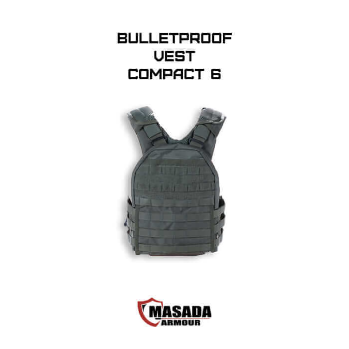 אפוד טקטי Masada Armour Compact 6 מנשא פלטות מיגון - ציוד מיגון מקצועי - Image 6