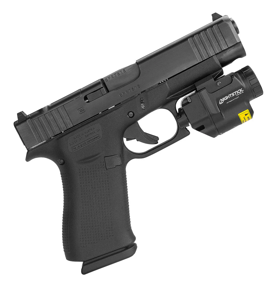 פנס לאקדח גלוק 43X עם ציין לייזר ירוק | Nightstick TCM-5B-GL - Image 8