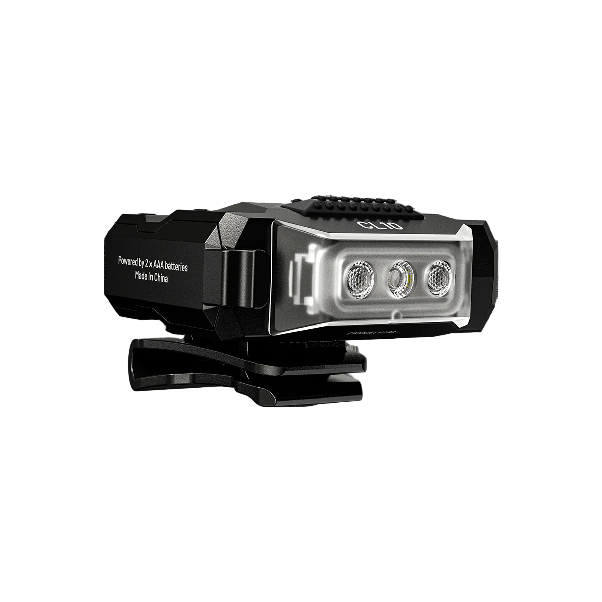 נצנץ משטרתי Nitecore CL10 – Clip-on קל משקל 45 לומן | לבן/אדום/כחול