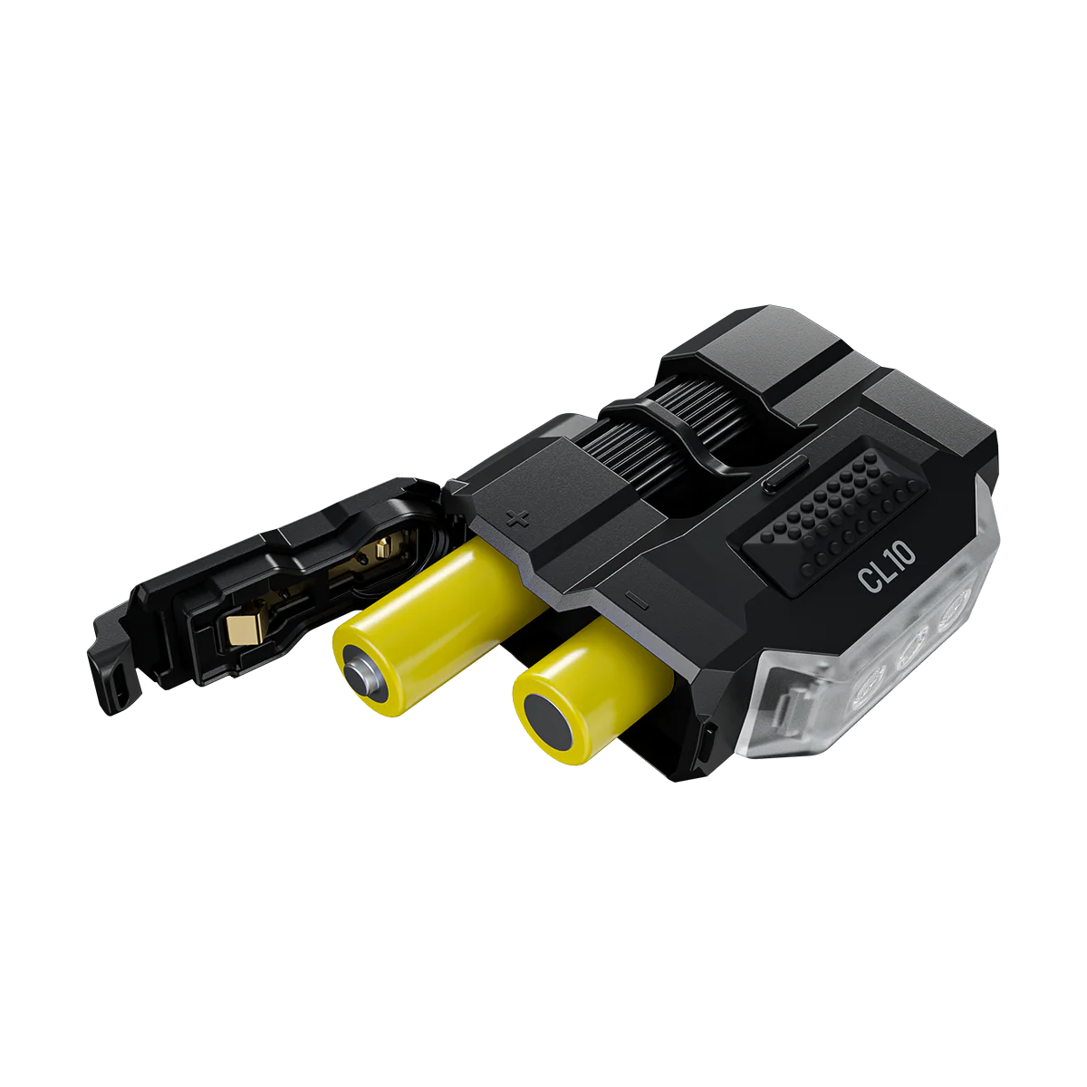 נצנץ משטרתי Nitecore CL10 – Clip-on קל משקל 45 לומן | לבן/אדום/כחול - Image 4
