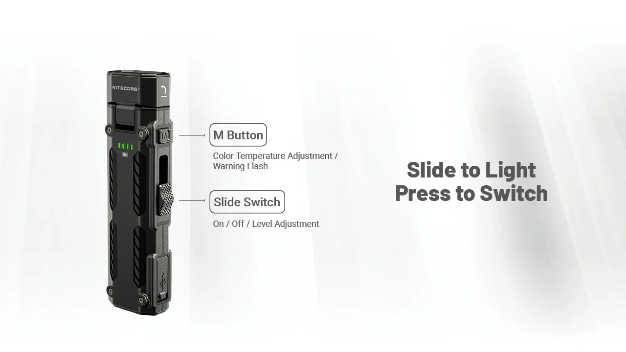 פנס EDC Nitecore EDC09 מתכוונן High-CRI | תאורה טקטית מקצועית - Image 6
