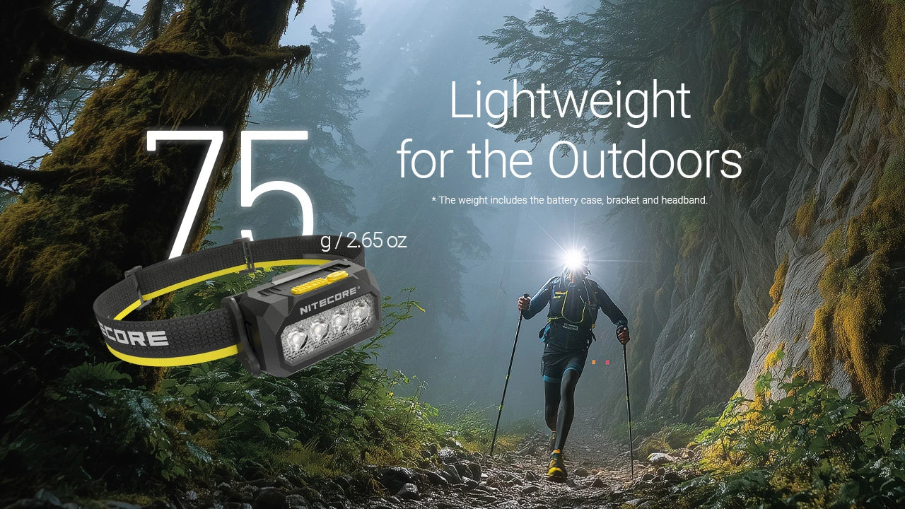 פנס ראש טקטי עם פלטפורמה מודולרית 3 גוונים - NITECORE HA27 UHE - Image 7