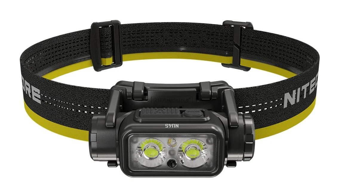 פנס ראש נטען Nitecore NU45 | עוצמה גבוהה וקל משקל - Image 2