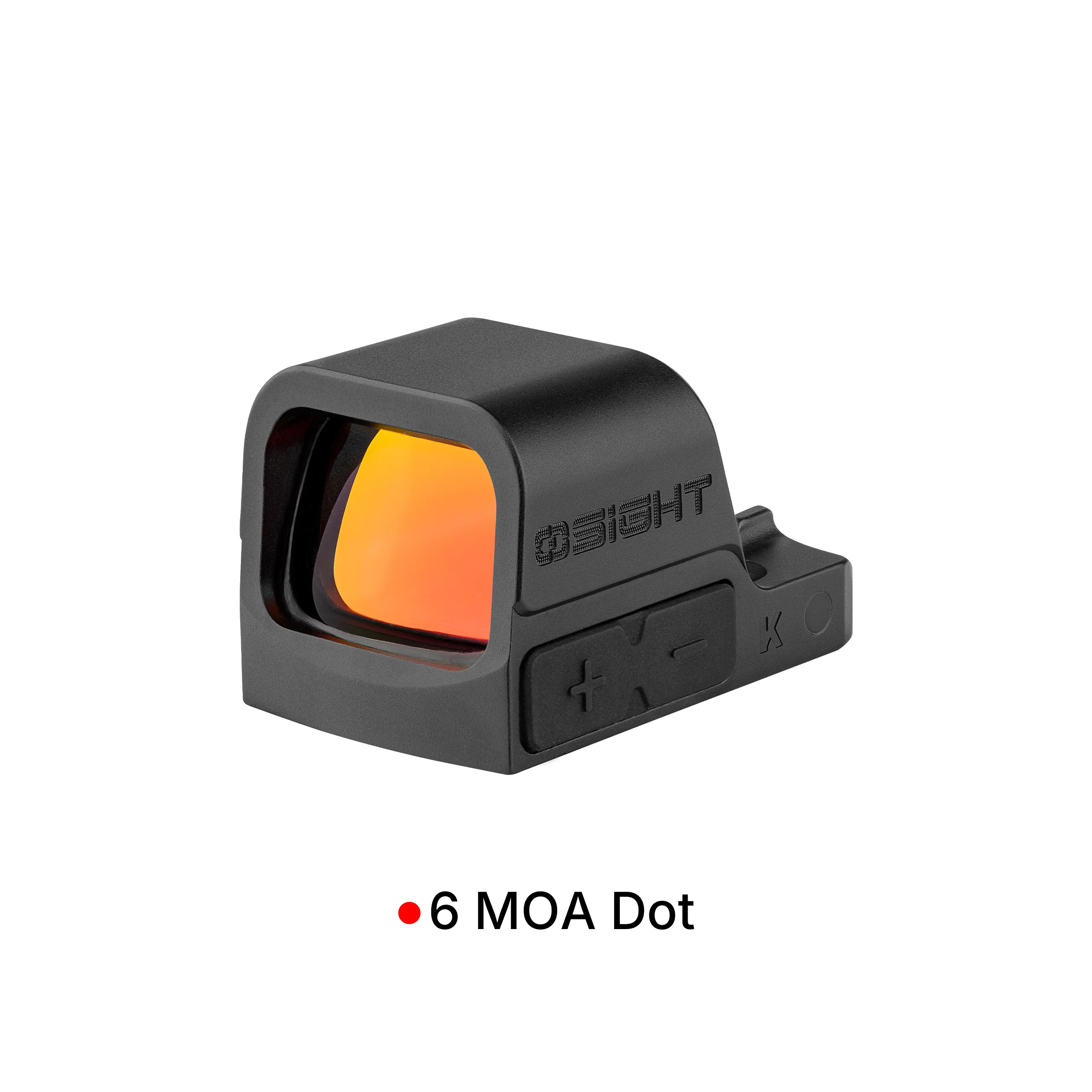 Osight K – כוונת רד-דוט 6 MOA עם תושבת RMSc וסוללה צדדית