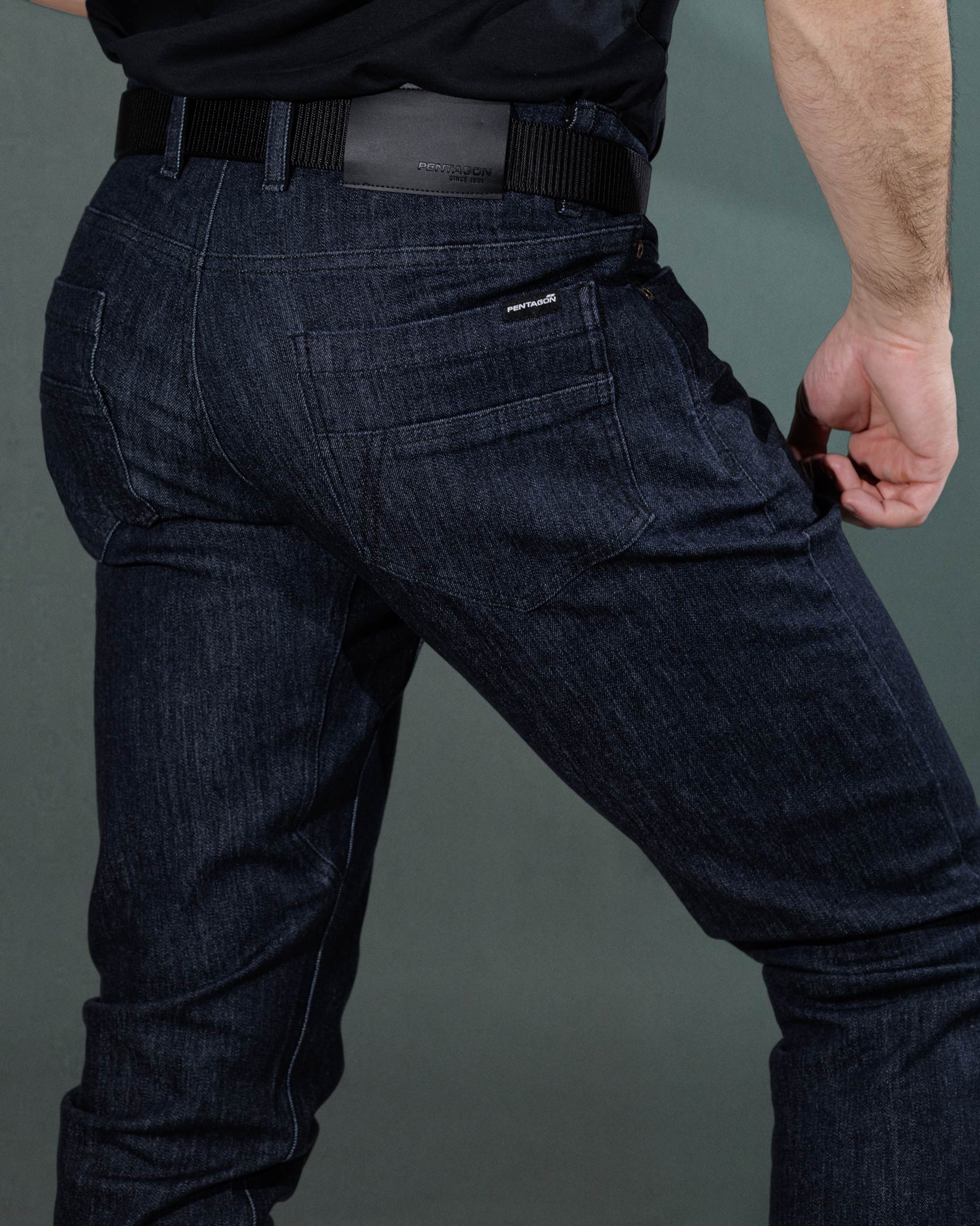 מכנסי ג'ינס טקטיים | Jason Jeans Pants - Pentagon - Image 6