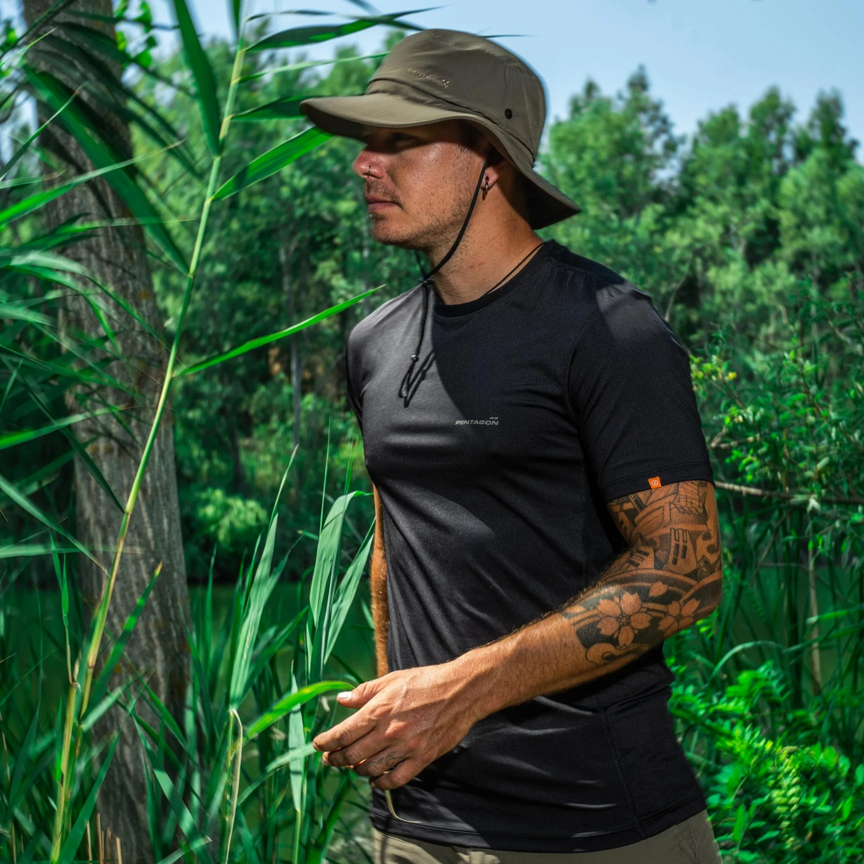 כובע Roo Safari Bush Hat – Pentagon Tactical - Image 5