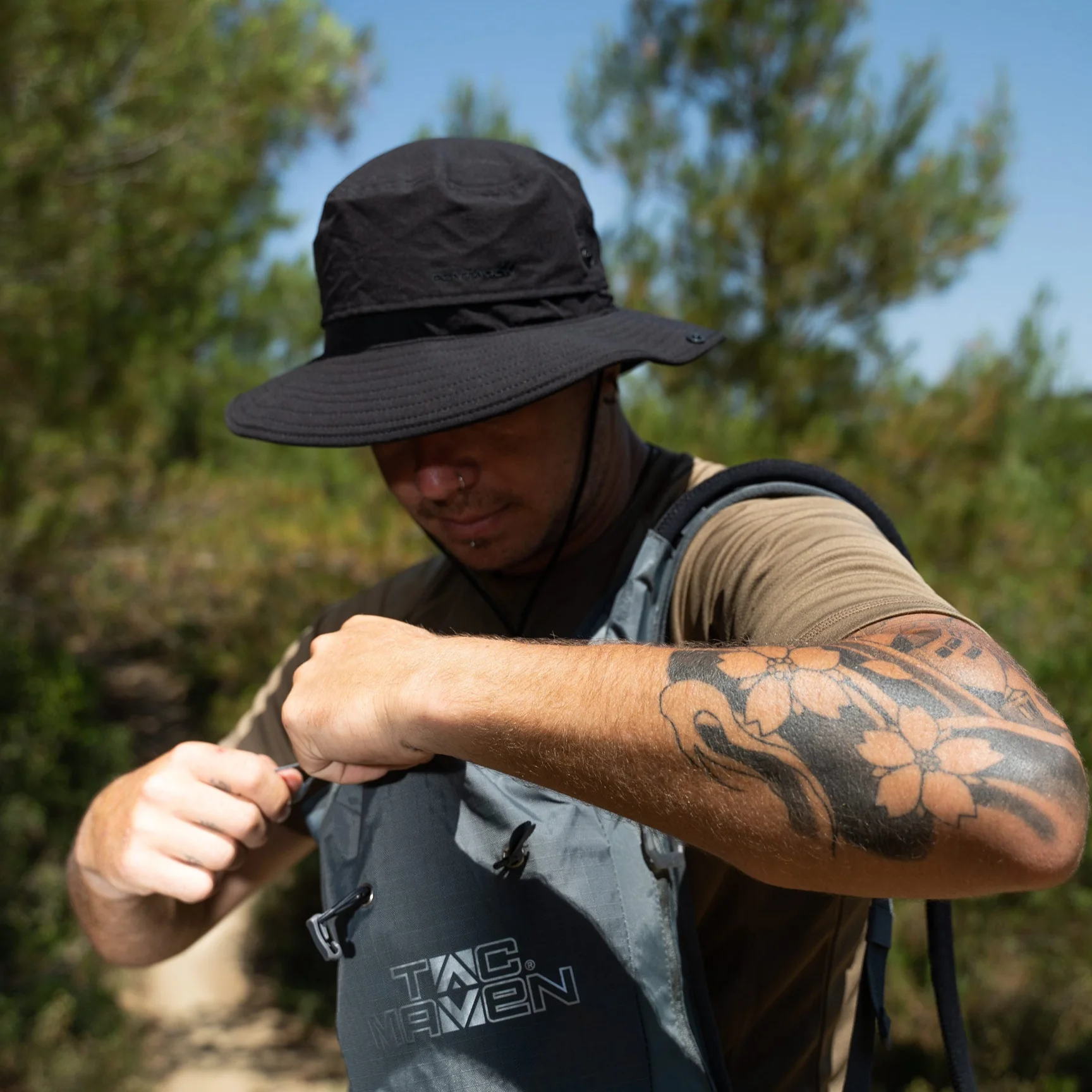 כובע Roo Safari Bush Hat – Pentagon Tactical - Image 6