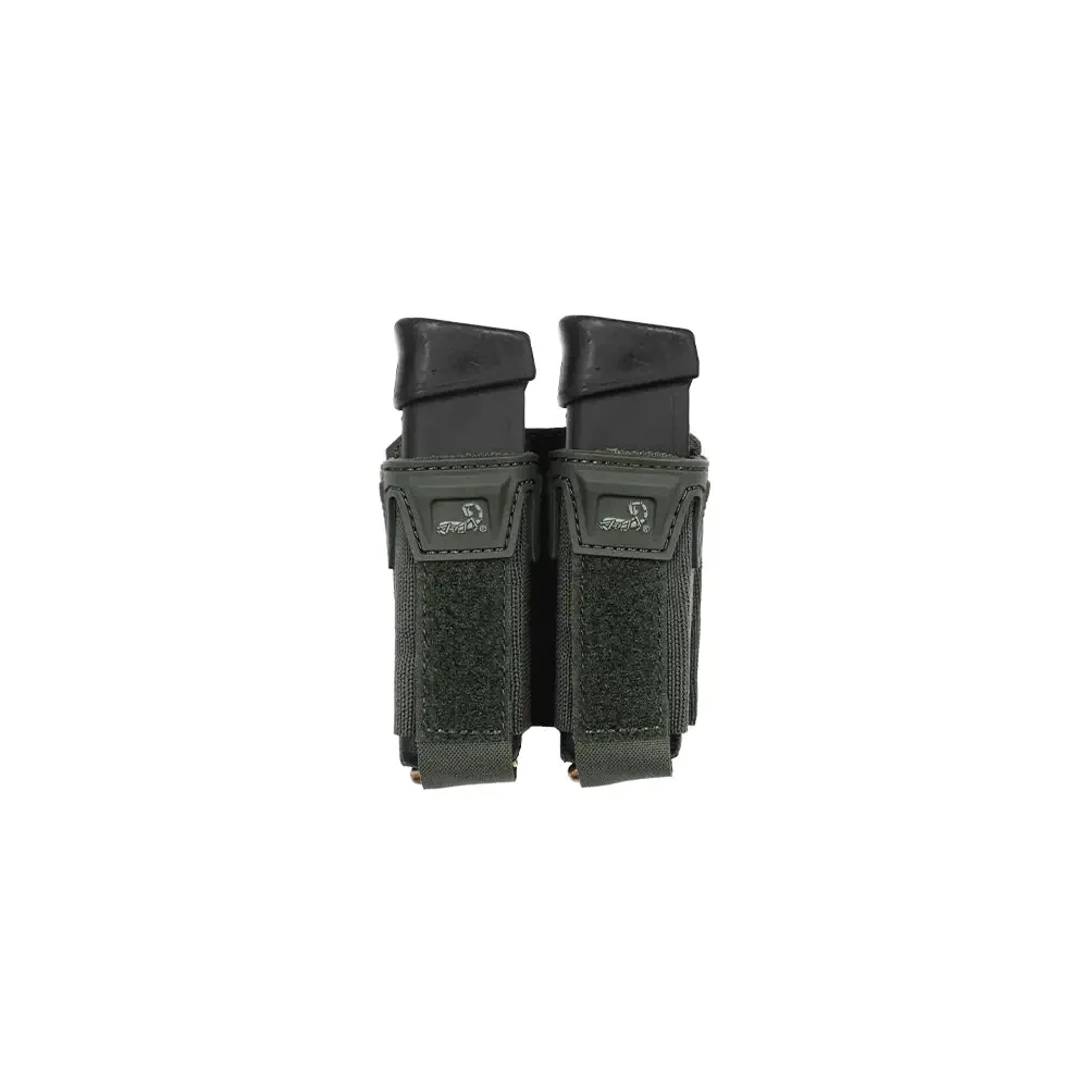 פונדת אקדח כפולה – Agilite Pincer Pistol Double Pouch – פרופיל נמוך טקטי