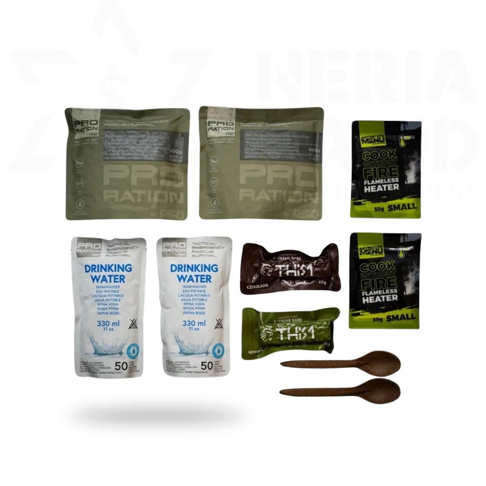 ערכת אוכל לשעת חירום RED BOX – PRO RATION בתקן נאט״ו - Image 3