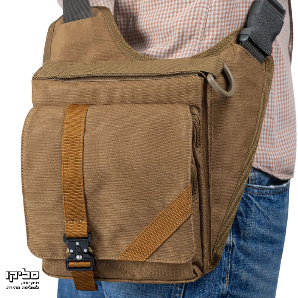 תיק צד טקטי לשליפה מהירה – Slicko Tactical – נשיאה נסתרת ומוכנות מבצעית - Image 4