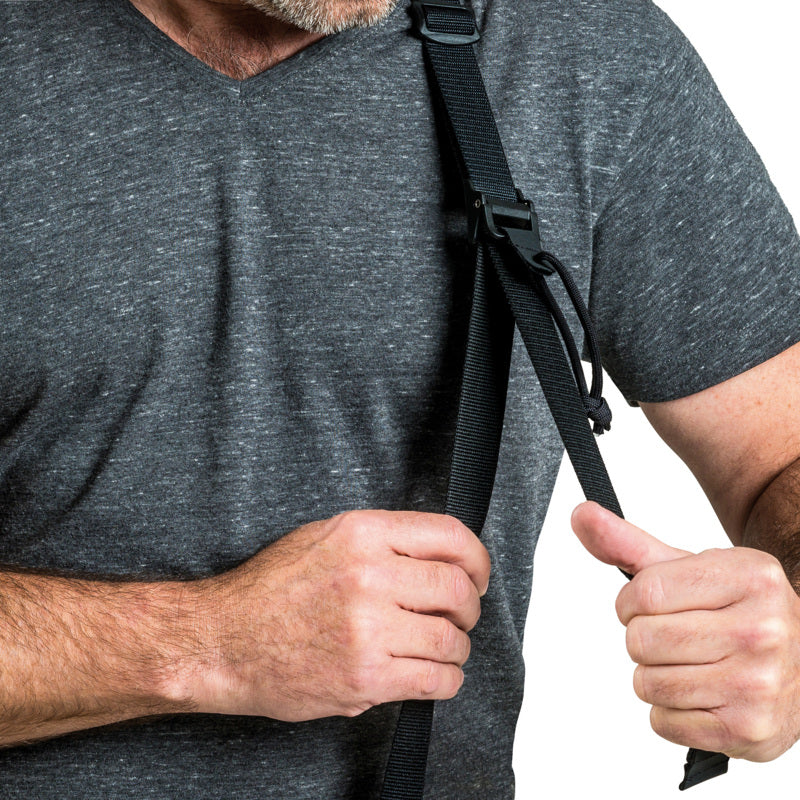 רצועת נשיאה טקטית Tasmanian Tiger TT Gun Sling כולל 2 חיבורים - Image 7