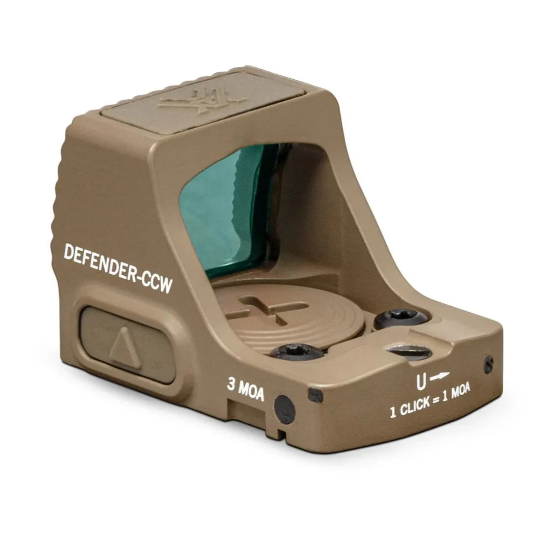 כוונת השלכה 3 MOA בצבע מדברי | Vortex Defender CCW Desert Tan - Image 2
